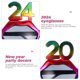 thumbnail image 3 of unbranded Gafas De Utilería Para Fiesta Año Nuevo 2024 Con Llamativo Y Material Plástico, 3 of 7