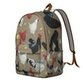 thumbnail image 4 of Farmhouse Rustic Chicken Coop Travel Backpack – Durable Oxford Material Backpack with Large Capacity and Anti-theft Features for Daily Use, School, and Short Trips, 4 of 5