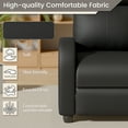 thumbnail image 4 of Lumihaven Massage Recliner Chair with Remote Control Single Sofa with PU Leather Space-Saving Design for Living Room & Bedroom, 4 of 8
