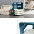 thumbnail image 2 of Preparation Plate Organizer Kitchen Storage Rack Kitchen Vegetable Rack Vegetable Preparation Rack Wall Mounted Storage Rack Wall Mounted Preparation Plate Organizer 6 Layer, 2 of 4