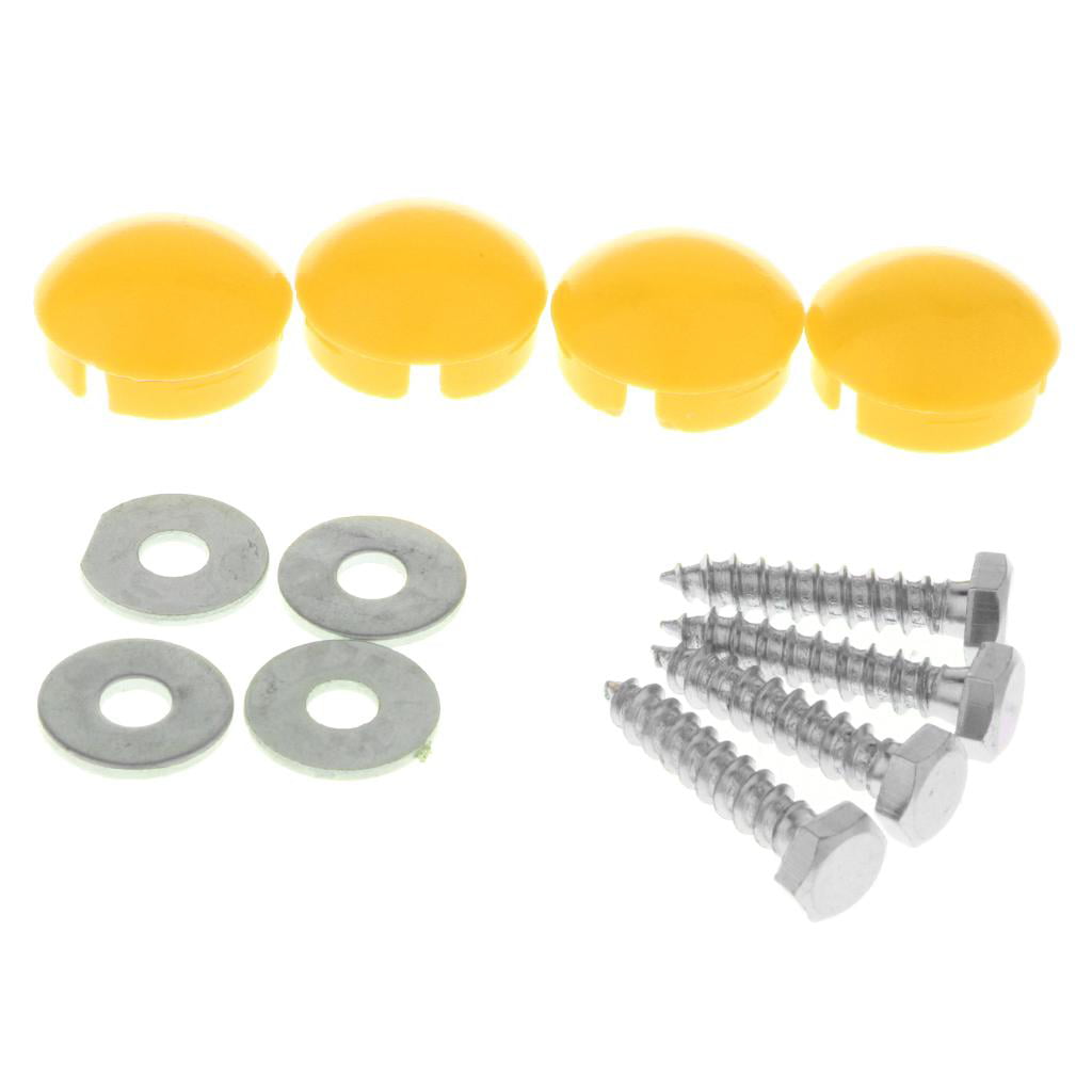 2Pcs Safety Nonslip Handle Mounting Hardware Kits Swing Toy Accessory Yellow 