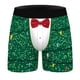 thumbnail image 2 of Calzoncillos bóxer cómodos para hombre, transpirables, con estampado digital navideño Pompotops qyievc3720, 2 of 7