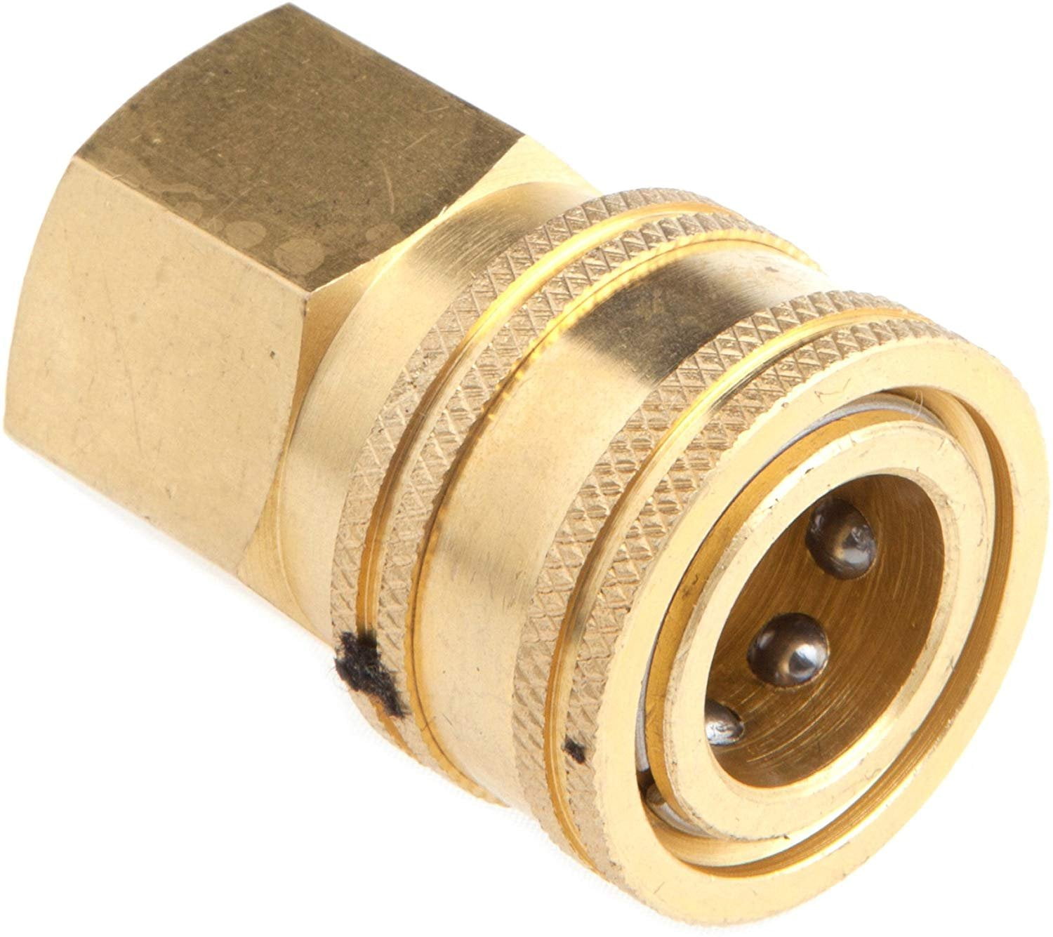 Pressure Washer  Quick Connect Coupler 3/8" Female  5500 psi BRASS  New 