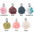thumbnail image 4 of Nylon Bath Ball Sponge Balls Shower Puff Soft Mesh Body Exfoliate BEIGE, 4 of 8
