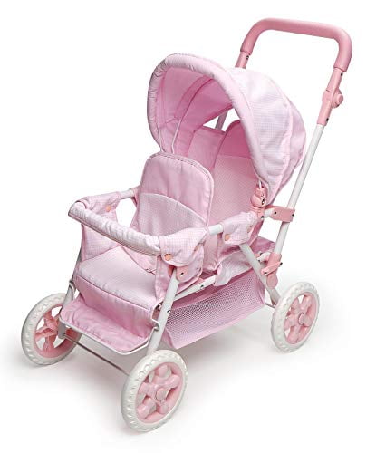 barbie doll double stroller