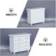 thumbnail image 3 of FELTECHELECTR Mini mueble con cajones para sala de estar (blanco), 3 of 6