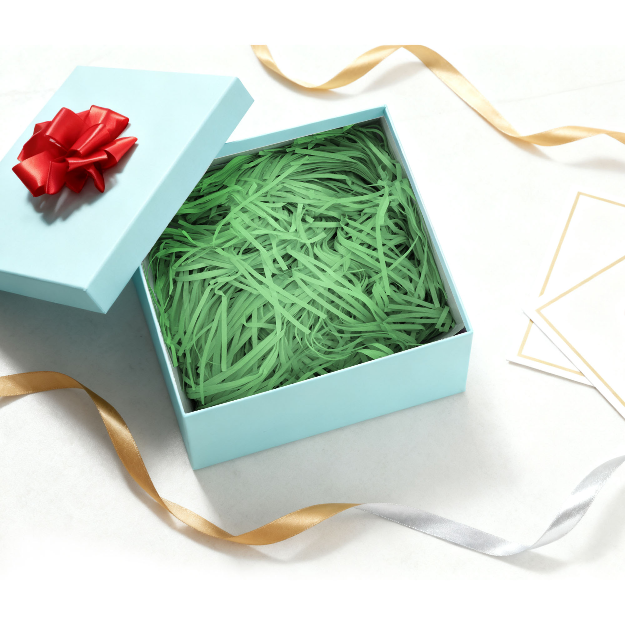 Unique Bargains 3.53 oz Raffia Grass Filler 1Pc Green