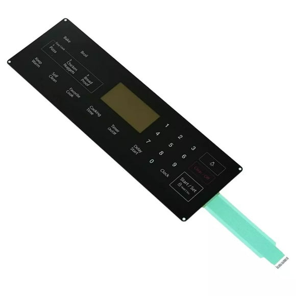 TAPDRA Replacement Membrane Switch for Samsung Range NX58F5300 NX58F5500 Series Easy Install Precise Touch Durable DG3400025A