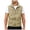 Khaki, variant on Utility Vest for Men with Pockets Summer, Outdoor Lightweight Outerwear Vest for Hiking Fishing Photo Work, Black 2XL