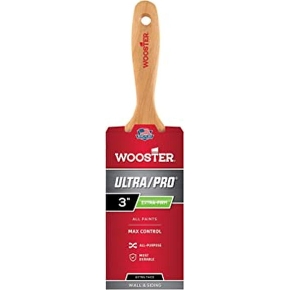 Wooster Genuine 3" Ultra/Pro Extra-Firm Extra-Thick Flat Paintbrush - 4156-3