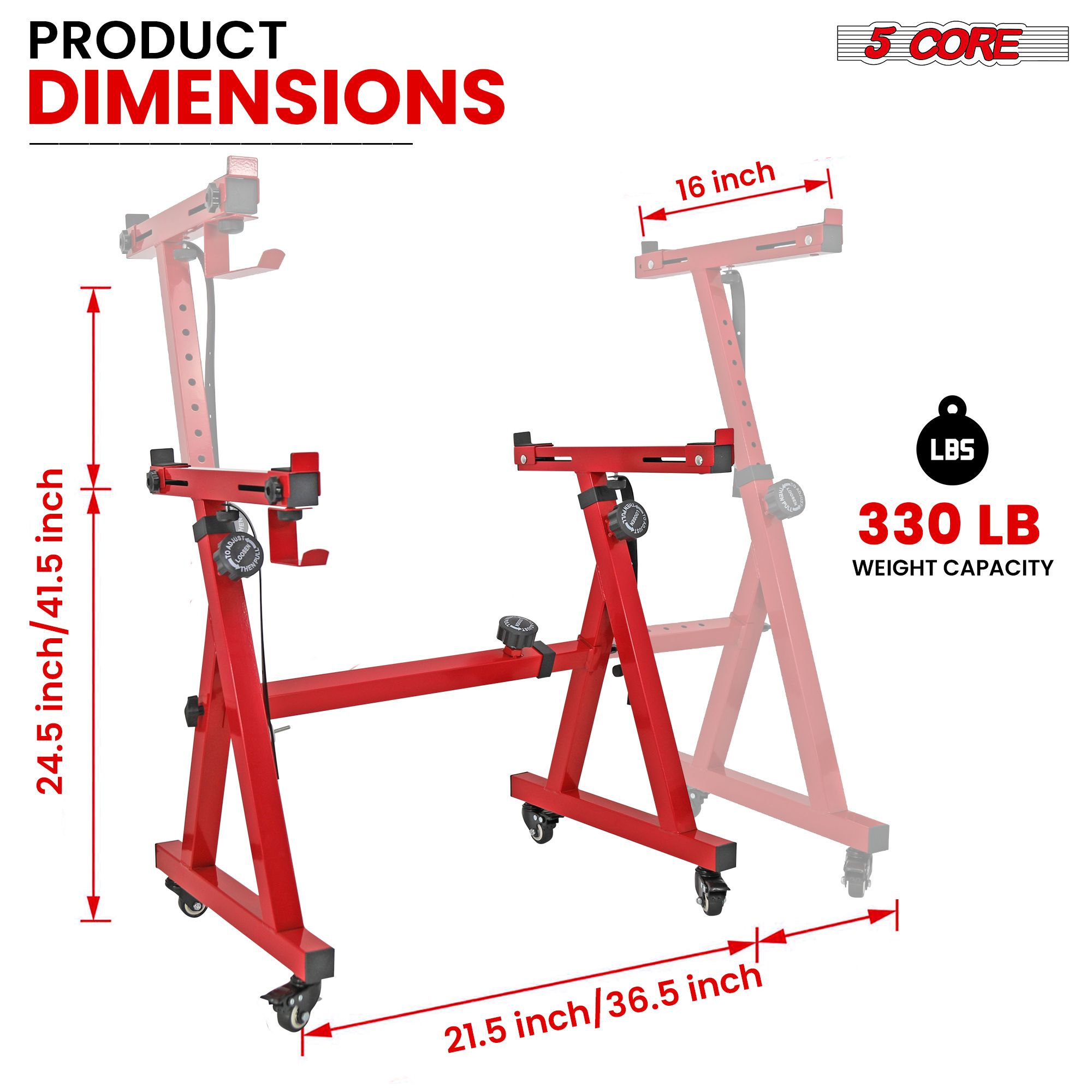 Heavy-Duty Z-Style Adjustable Keyboard Stand with Locking Wheels, Portable Folding Design for 54-88 Key Digital Pianos, Synths & DJ Equipment