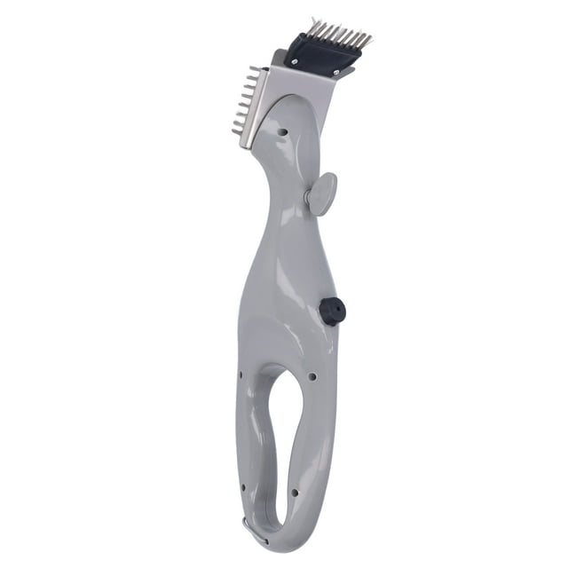 Limpiador De Parrillas Para Barbacoa, Cepillo De Acero Inoxidable Material ABS Cepillo Para Parrilla De 37 Cm/14,6 Pulgadas Operación Manual Para Parrillas De Cerámica Para