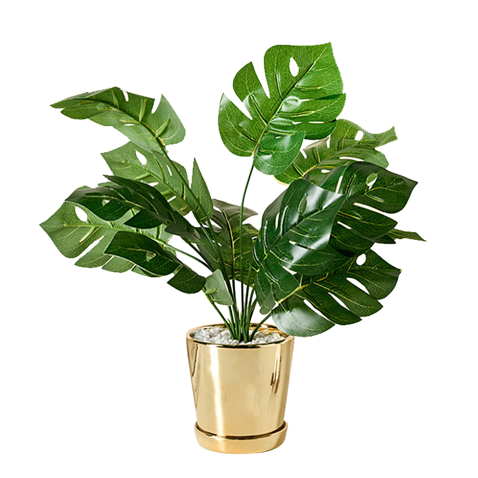 Nordic Style False Green Plant Round Pot,Cherry-Lee Simulation Plant Potted Green Grass Plant Large Floor Home Office Hotel Decoration Indoor Decoration