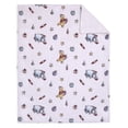 thumbnail image 2 of Manta para bebé Disney con Winnie The Pooh y Eeyore Christmas, 2 of 6