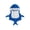 Blue, variant on Cjfdfy Little Girls Boys Halloween Shark Costume Sleeveless Hooded Zip Up Cosplay Costume Cute Baby Halloween Shark Costume Sleeveless Cosplay Outfit 0-3Y