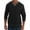 Black, variant on fatyb Men's Long Sleeve V Neck T-Shirts Casual Lightweight Pullover Comfortable Lounge Mens Tee Shirts
