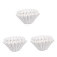 thumbnail image 4 of HOMEMAXS  3 Pieces Filter Paper Coffee Basket Natural Reusable Cone White, 4 of 8