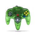 thumbnail image 1 of Control TeknoGame  alambrico para Nintendo 64 verde translucido, 1 of 2