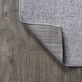 thumbnail image 4 of Alfombra Runner JONATHAN Y Haze, sólida, de pelo bajo, gris costero, 2 m x 3 m, 4 of 4