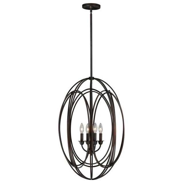 Vaxcel International P0016 Solstice 19-1/2 in. Pendant - Burnished Bronze