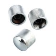 thumbnail image 4 of Electric Bass Volume Knob, 3Pcs Decorative Guitar Potentiometer Control Knob Silver  For Maintenance, 4 of 8