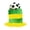 Brazil, variant on England Football Tall Hat with 3D Footballs Flag Pattern Hat Funny Cheer Accessories for Football Party Celebration (Germany)