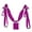 Purple, variant on Xirurus Aerial Yoga Swing Set Polyester Cotton Adjustable Anti-Gravity Hammock for Physical Exercise Inversion Slings with Storage Bag, Purple (9.45 inches / 24 cm)