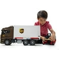 thumbnail image 2 of Bruder - 03581 | Commercial: SCANIA R-Series UPS Logistics Truck With Forklift, 2 of 4