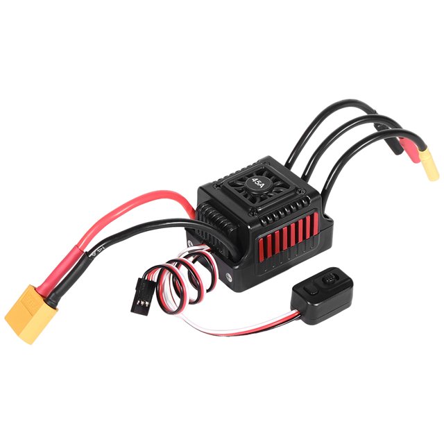 Herramientas actualización ESC 45A RC sin escobillas 2-3S impermeables para camión coche 1/10