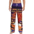thumbnail image 2 of Lsque inside out 2 Print Men's Pajama Pants, Lounge Pant - Comfortable Home Wear,Elastic Waistband, Stylish Design-Small, 2 of 9