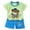 D, variant on Little Boys Playwear Costumes Crew Neck Short Sleeve Character Printed Shirt and Shorts Summer Casual Loungewear Clothing Pack