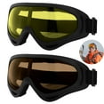 thumbnail image 1 of KKSQ Outdoors Ski Goggles Double UV400 Anti Fog Dust Wind UV Outdoor Sport Snow Snowboard PC Monolayer Goggles, 1 of 10