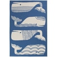 thumbnail image 2 of Loomaknoti Nautical 6'7X9'6 Woven Polypropylene Indoor/Outdoor Area Rug,, 2 of 5