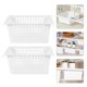 thumbnail image 1 of FUEENIRVA 4Ud Cestas De Almacenamiento De Plástico PP Para Cocina Y Oficina Con Asas Dobles, 1 of 8