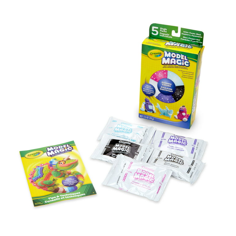 Crayola Model Magic Variety Pack, Modeling Clay, 5 Shimmer Colors