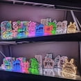 thumbnail image 4 of Pomeranian Breed Led Light Box, Dimmable Neon-Like Light Signs USB Power for Wall Decor Bedroom Decoration, Static Light (WxH) 16"x14", 4 of 4