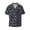 Shells And Seaweed, variant on Space Galaxy Print Men's Wrinkle Free Untucked Cuban Shirt Business Casual Button Down Shirts Short Sleeve Shirt