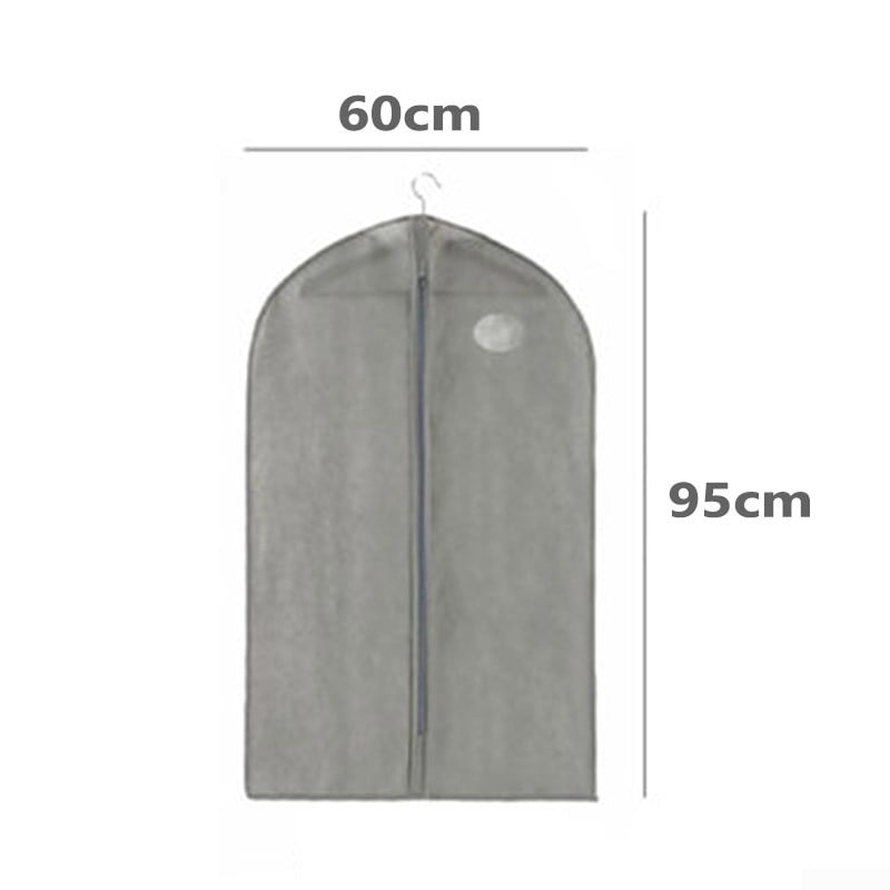 Garment Bag Suit Storage Cover Dress Thick Clothes Coat Dust for Travel Storage 