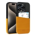 thumbnail image 1 of Funda tarjetero de cuero alto Metro para iPhone 15 Pro de 6,1", 1 of 9
