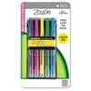 Zebra Zazzle Liquid Ink Highlighter, Chisel Tip, Assorted Colors, 5/Set