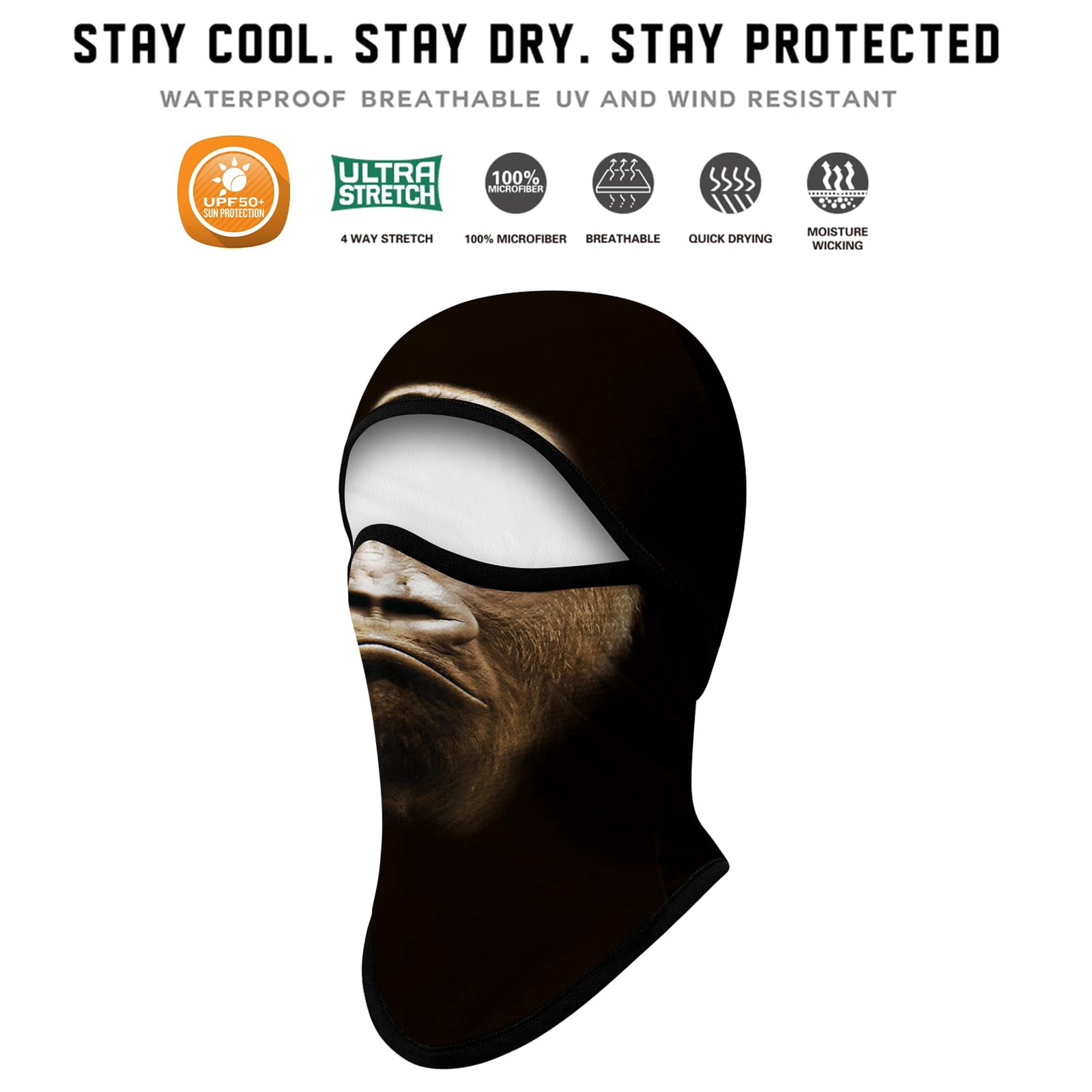 Balaclava Face Mask Men Women For Sun Protection Fishing Raves