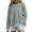 Gray, variant on Vedolay Clothes for Women Loose Hooded Pullover Tunic Gray,L