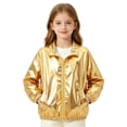 thumbnail image 2 of TBWNWG Boys Girls Autumn Zip Up Collared Casual Jacket Fashion Outerwear Coat, 2 of 9