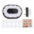 thumbnail image 3 of Rotating Dessert Table, Swing Tray Multiple Small Trays Multipurpose ABS Material  Sushi Machine  For Birthday Sushi,Dessert, 3 of 8