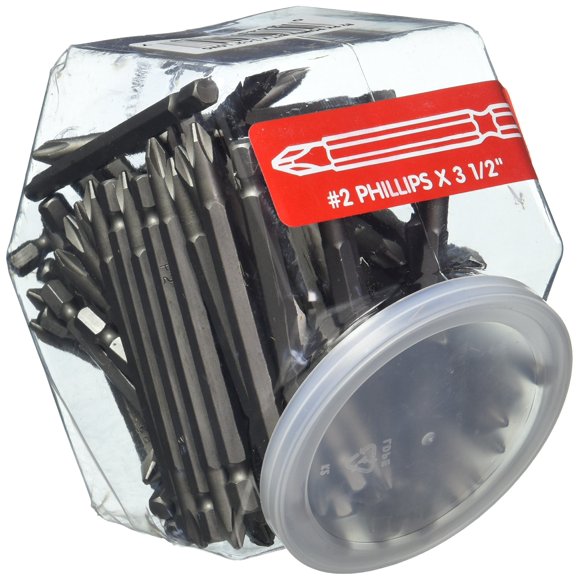 Juego de brocas Mayhew Tools B84058 Phillips #2, 8,9 cm, 100 unidades