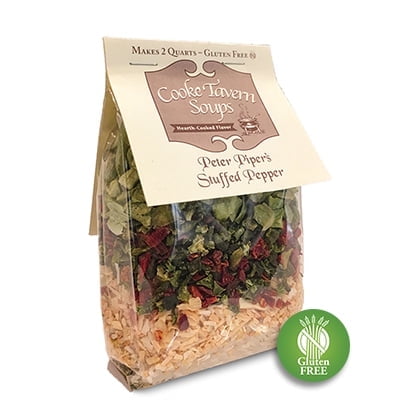 Cooke Tavern Soups - Peter Piper Stuffed Pepper Soup  - Makes 2 Quarts - Gluten Free