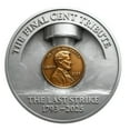 thumbnail image 6 of Final Cent Commemorative Keepsake Decorations, Nostalgic Historical Collectible Keepsake Ornaments, Retro Room Showcase Decoration, 1.6Inches, 6 of 9
