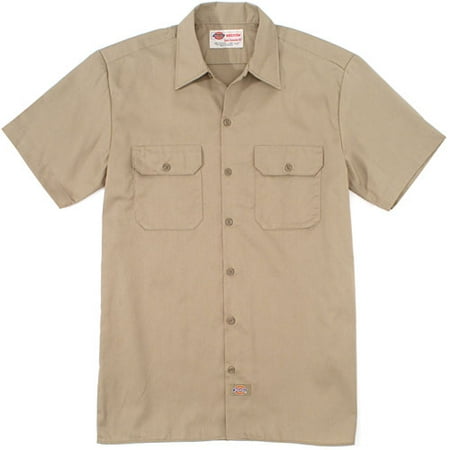 Dickies - Men's Twill Work Shirt - Walmart.com