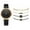 B, variant on RKSTN Watches for Women Luxury Quartz Watches Stainless Steel Dial Casual Bracele Wrist Watch Watches