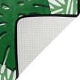 thumbnail image 4 of GZHJMY Green Monstera Palm Tree Leaves Summer Area Rug Living Room Rugs - 5'3" x4 Abstract Large Soft Indoor Washable Rug Low Pile Carpet for Bedroom Dining Room Office Carpet Runner, 4 of 6